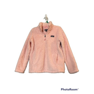 Patagonia Girl’s Los Gatos 1/4 zip fleece‎ pink M(10)